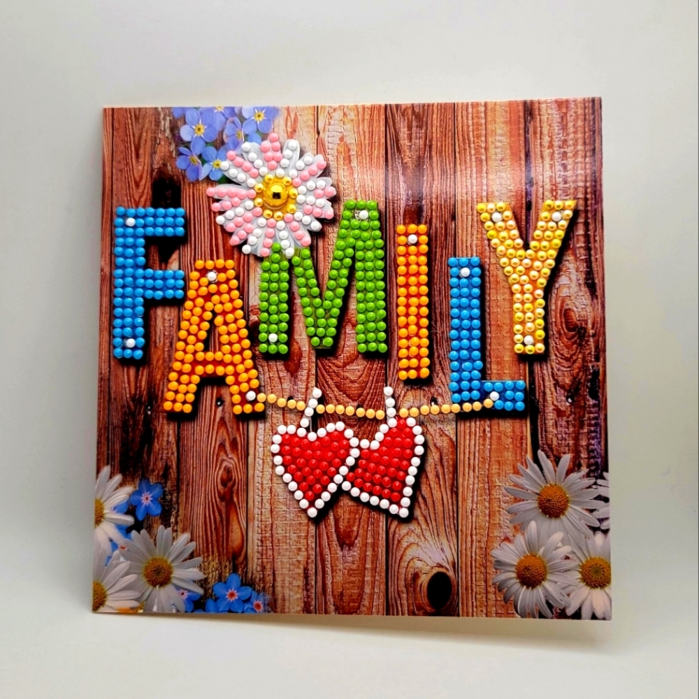 Family Greeting Card Handmade [2 Available]